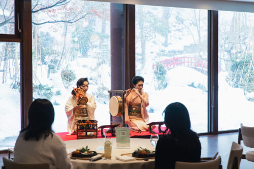 【アイスバーでのウェルカムドリンク付】笛と鼓　期間限定会席実地中