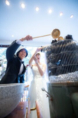 【札幌結婚式】サウナ好き必見のオリジナル演出｜和食で叶える体験型ウェディング｜レポ公開