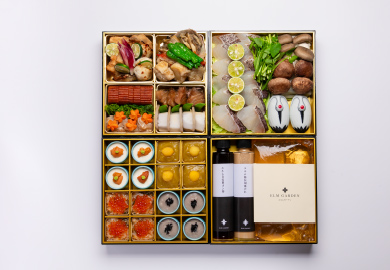 エルムガーデン特製クエづくし四段重